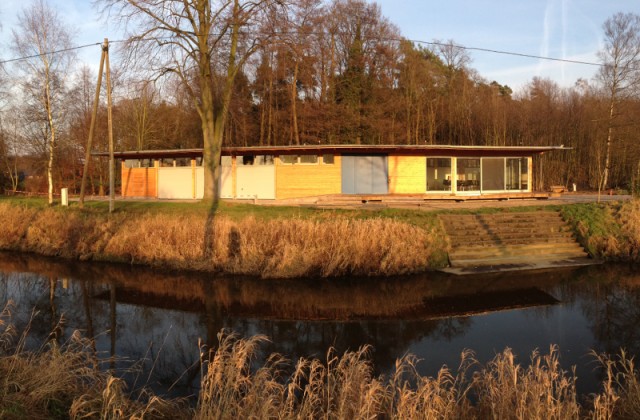 Bootshaus im Januar 2015